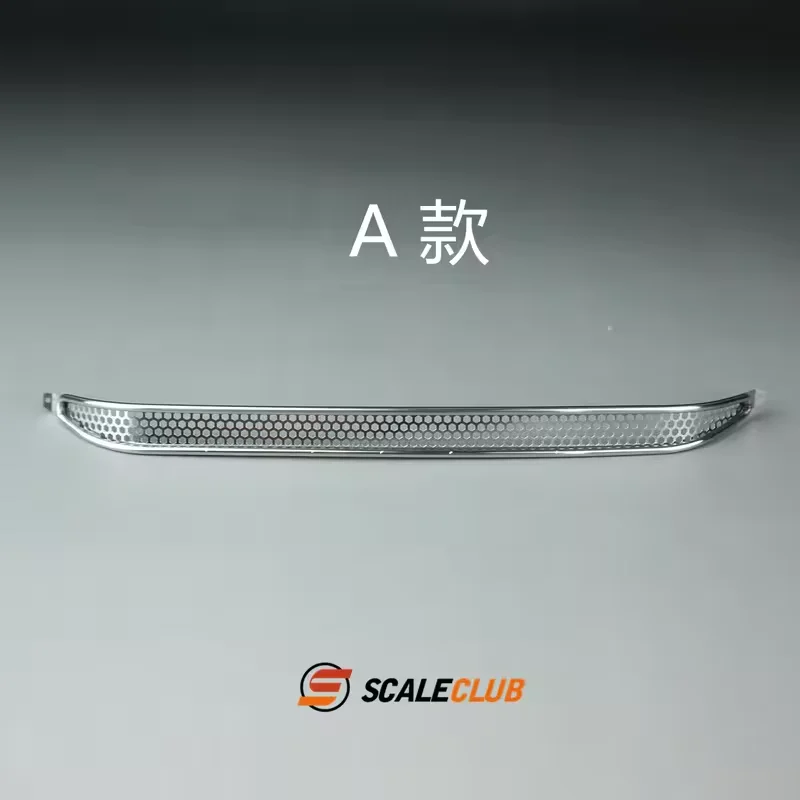 1/14 RC Speelgoed Truck Metalen Voorruit Guard Voor Tamiya Actros R620 R470 1/14 RC Tractor Truck Accessoires Onderdelen SCALECLUB DSW-TY-1