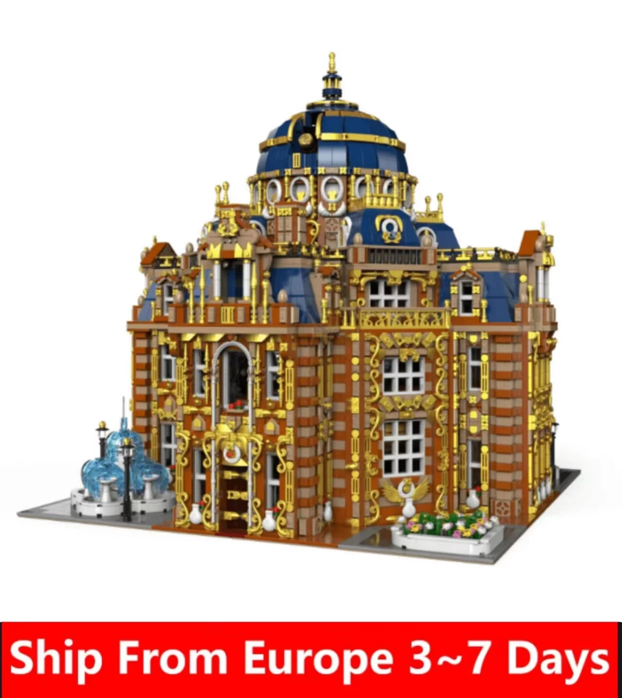 10230Pcs City Street View Royal Planetarium Building Blocks Observatory Architecture Model Bricks Assembled Toys Children Gifts