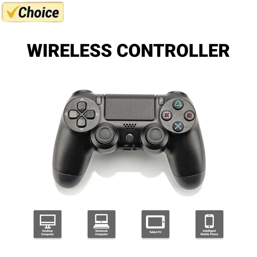 Controller for PS4 Slim Pro Joystick Gamepad Dual Vibration Wireless Bluetooth Joypad For PlayStation 4 Joypad PC/IOS/Android