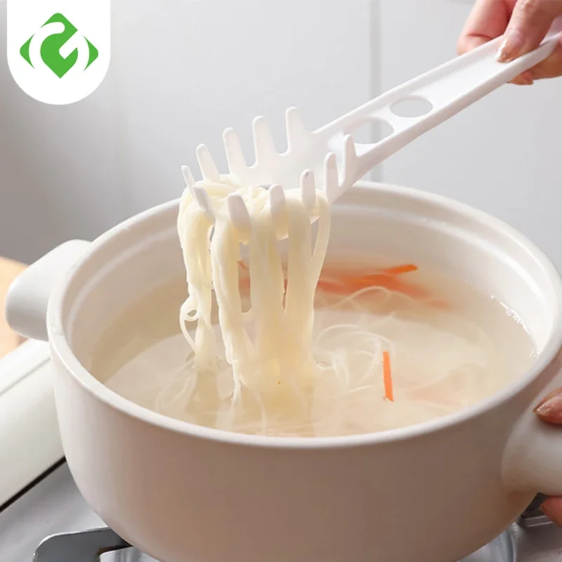 Practical High Quality Pasta Noodle Spoon Pasta Scoop Colander Noodle Spaghetti Ladle Slot Spoon Nylon Colander Kitchen Gadget