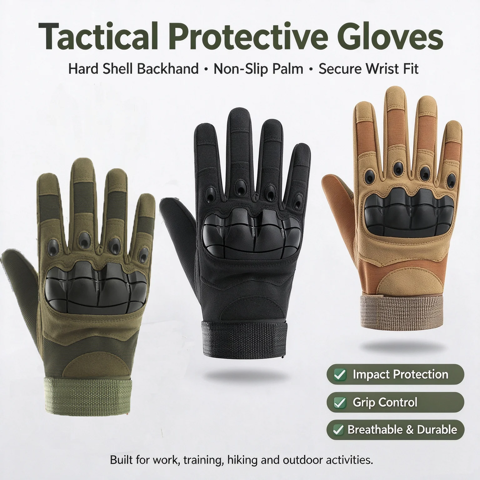 Touch Screen Motorcycle Gloves  Spring Summer Breathable Full Finger Motorbike Riding Moto Gloves for Motocross Wear-resistant