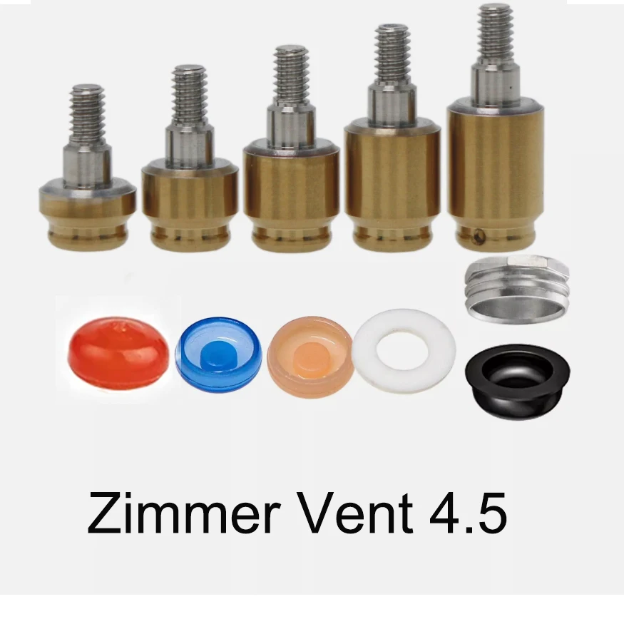

Dental Locator Abutment Retention Implant Caps Core Tool Overdenture Kit Fits Zimmer Vent 4.5