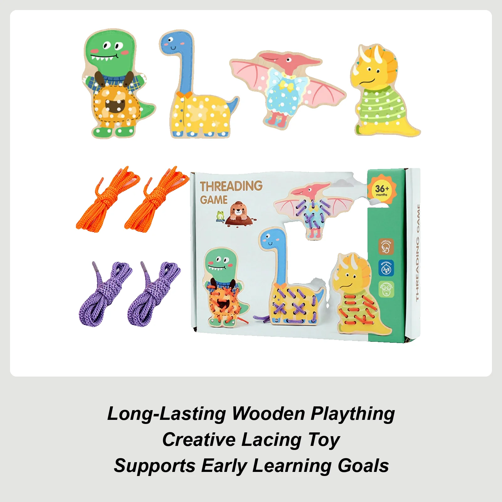

Деревянная игрушка для шнуровки, тематическая игрушка для животных, деревянная игрушка для шнуровки с резьбой для дошкольников, маленьких детей, мальчиков и девочек, домашние путешествия