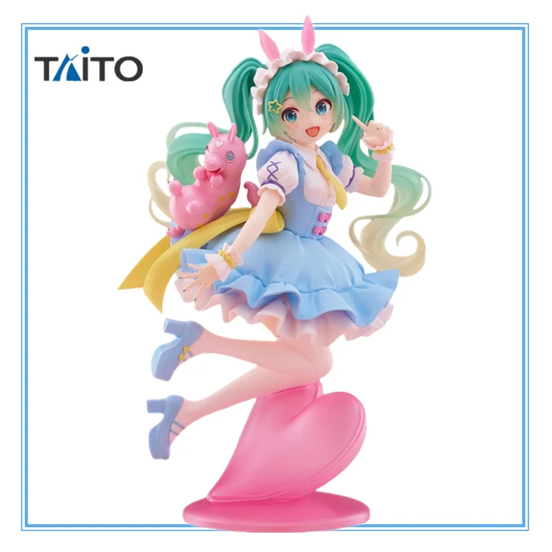 En Stock Original TAITO Vocaloid Hatsune Miku Rody AMP PVC figuras de Anime modelo de figura de acción juguetes regalos de navidad