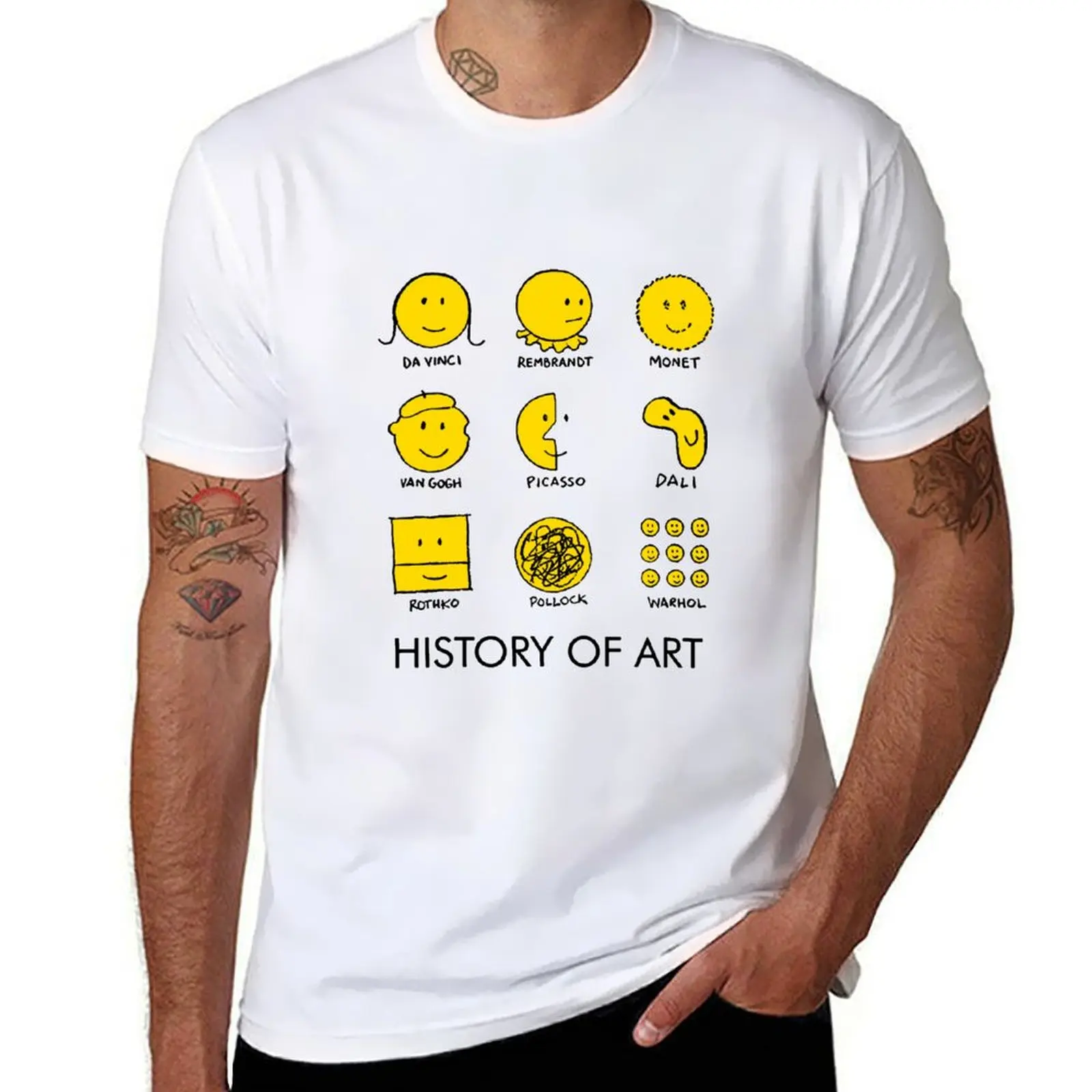 

History Of Art T-Shirt funny t shirts dark humor t shirts designer T-Shirt