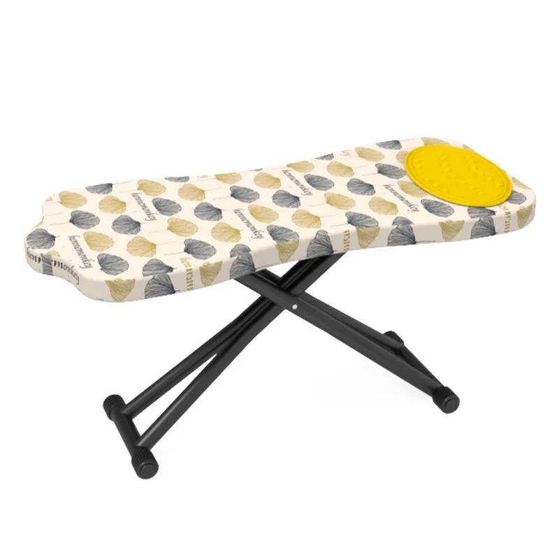 Household Solid Wood Heat Insulation Ironing Board, Foldable Lengthened Widened Vertical Reinforced Ironing Table