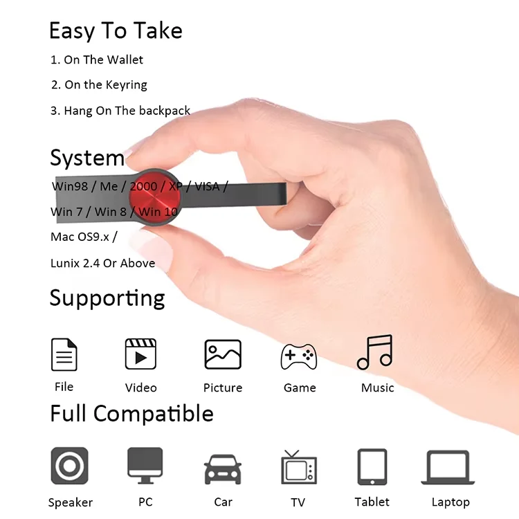 10 Stück 2.0/3.0 Hochgeschwindigkeits-USB-Stick mit Individuellem Logo 4GB 8GB 16GB 32GB 64GB 128GB Metall-USB-Stick mit Schlüsselanhänger als Geschenk – Detail 18