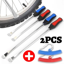 Car Tire Pry Bar Rim Protector Kit Multifunctional Wheel Tire Repair Tools Auto Motorcycle Bicycle Tire Changing Levers Crowbar