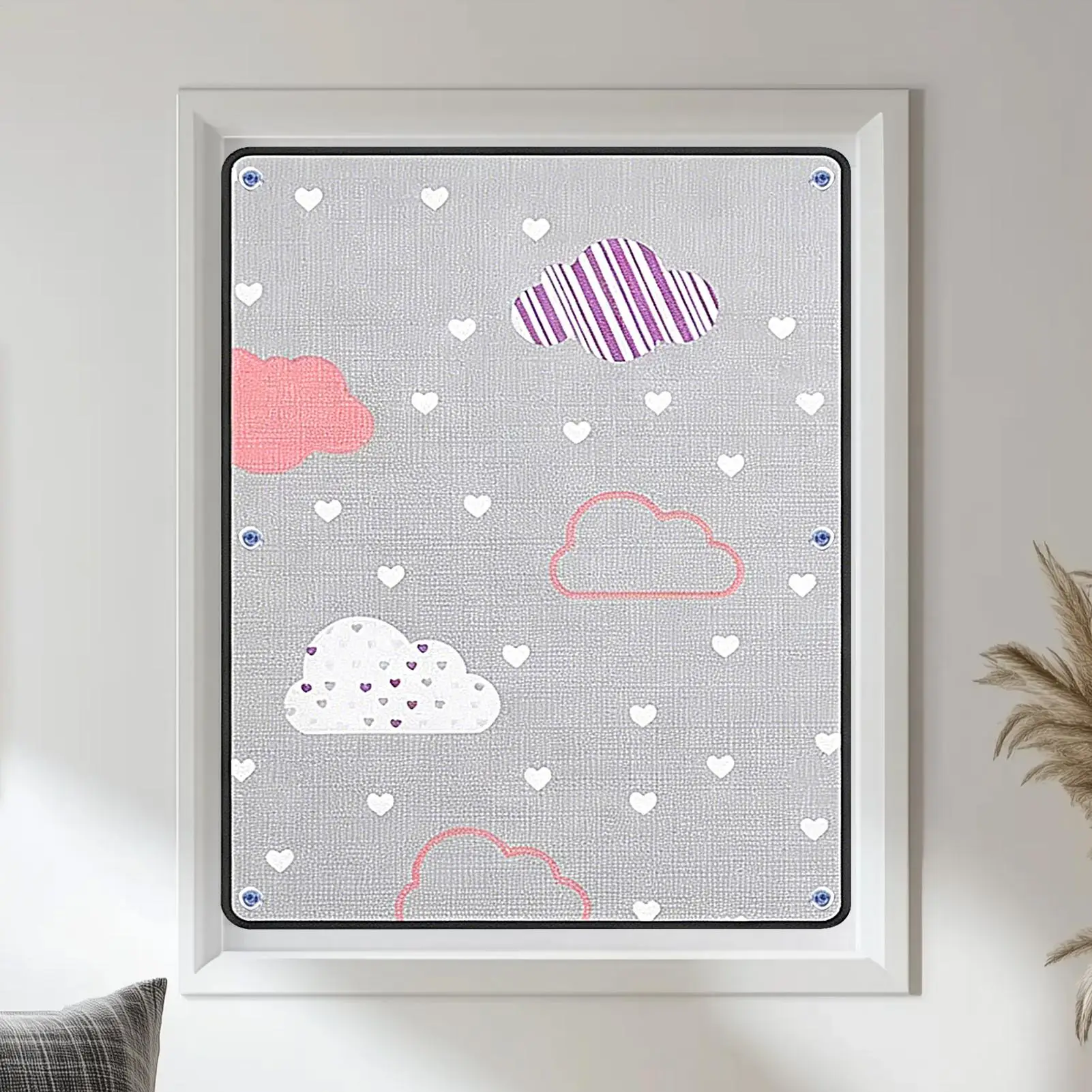 UV Blocking Window Film UV Protection Heat Control Window Cling For Homeowners Renters Home Office Apartment Living Room Bedroom
