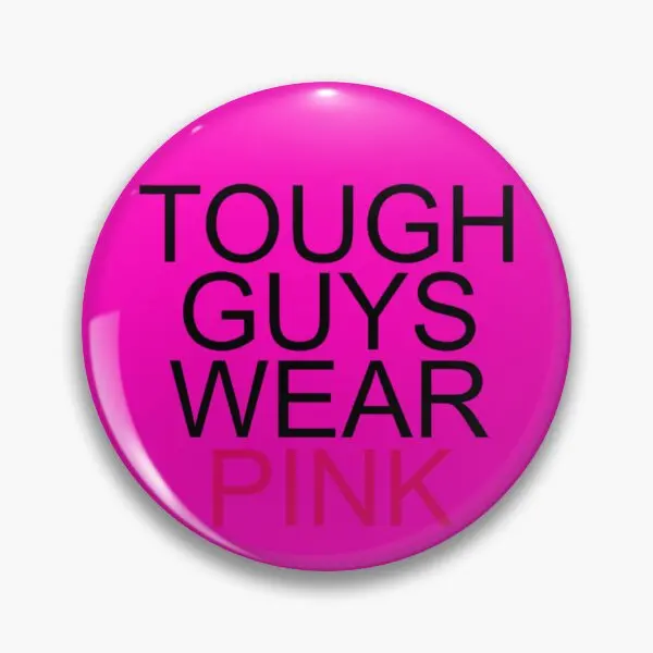 Rgv8R الرجال القويين ارتداء الوردي شير لينة زر دبوس طوق هدية شارة عاشق الإبداعية قبعة المرأة التلبيب دبوس مجوهرات الموضة #1