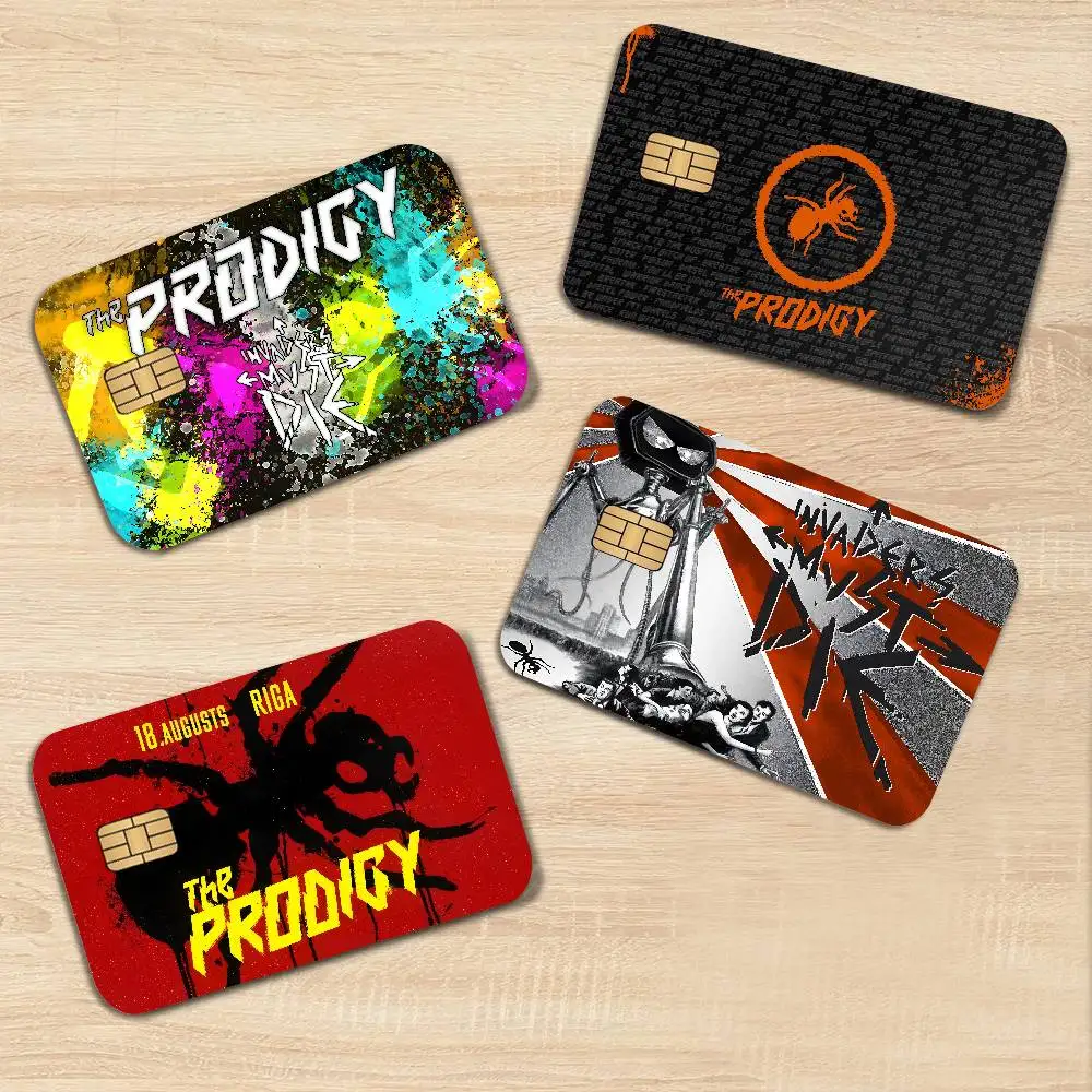 Band T-the Prodigy Credit Card Skin Stickers No Adhesive Residue Water Proof For VISA Credit Card Subway Access Card