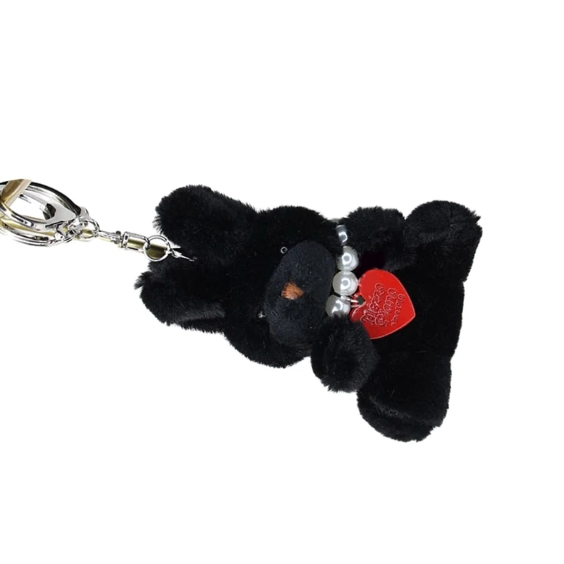 Dolls Pendant Keychain Colorful Toy Keyring Decorations Little Rabbit Pendant Key Chain Phone Chain Accessory Charm