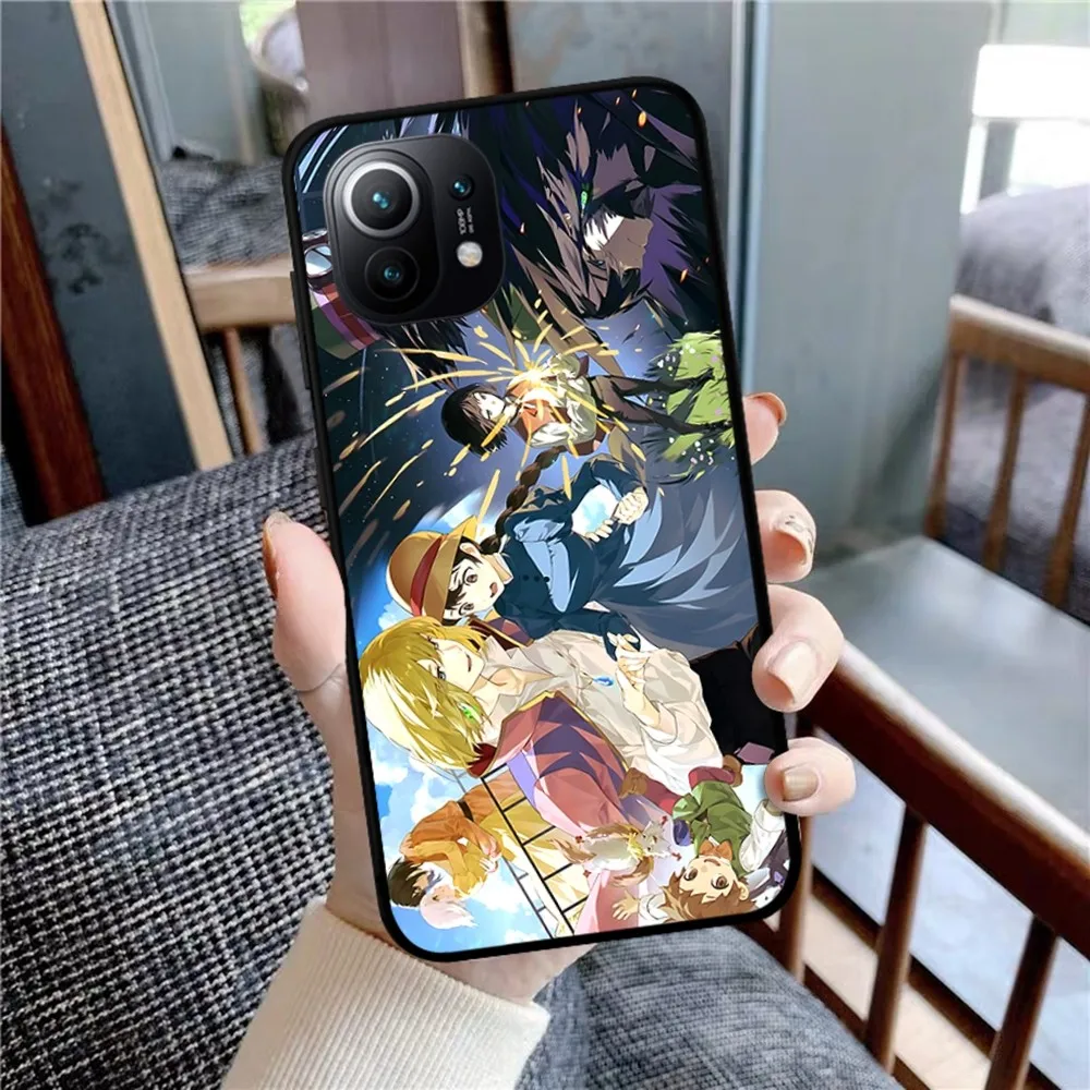 ภาพยนตร์ Howls Moving Castle-Howl เคสโทรศัพท์สําหรับ Xiaomi Mi 5X8 9 10 11 12 Lite Pro 10T PocoX3pro PocoM3 หมายเหตุ 10 Pro Lite