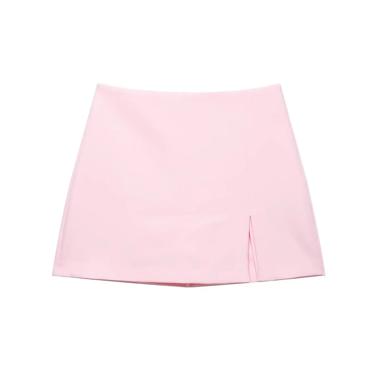 

Summer Fashion Women's Shorts Skirts Side Zipper High Waisted Skorts Female Short Pants Y2K Streetwear