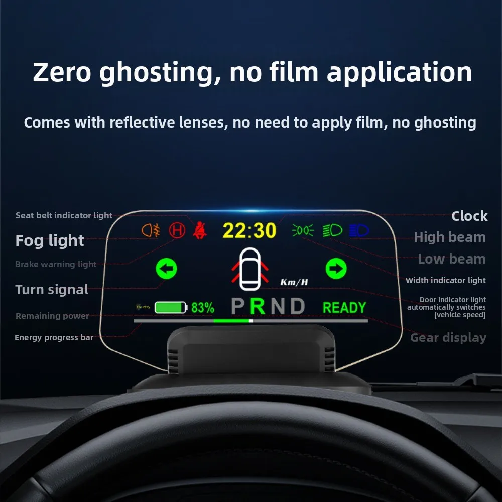 Car Head-up Display HUD Speedometer Gear Turn Signal Indicator for Tesla Model 3 view 2