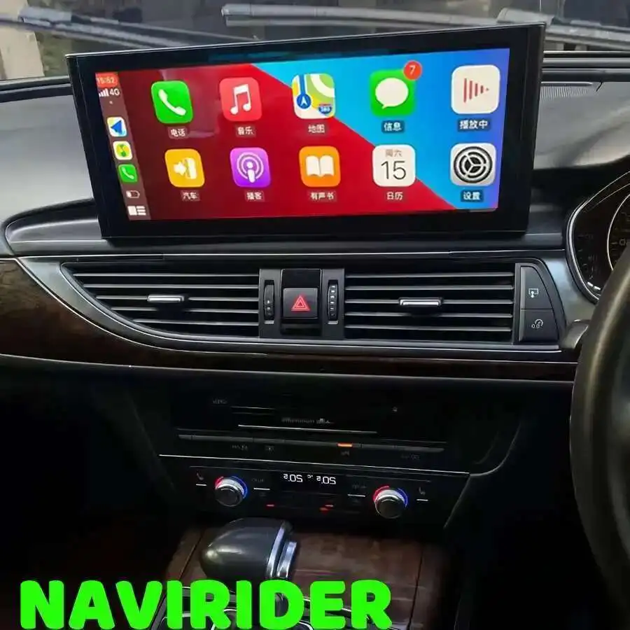 

Android 15 Car Video Player 12.3 inch CarPlay Touch screen For Audi A6L A7 RHD 2009-2015 GPS Multimedia Stereo Head Unit