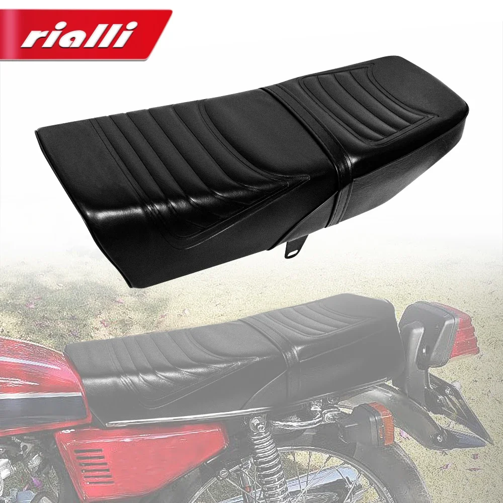 Motorfiets Retro Zitkussen Achterpassagier Kussen Montage Comfortabele Platte & Brat Bult Zadel Zetels Voor WY125 CGL125 HJ125