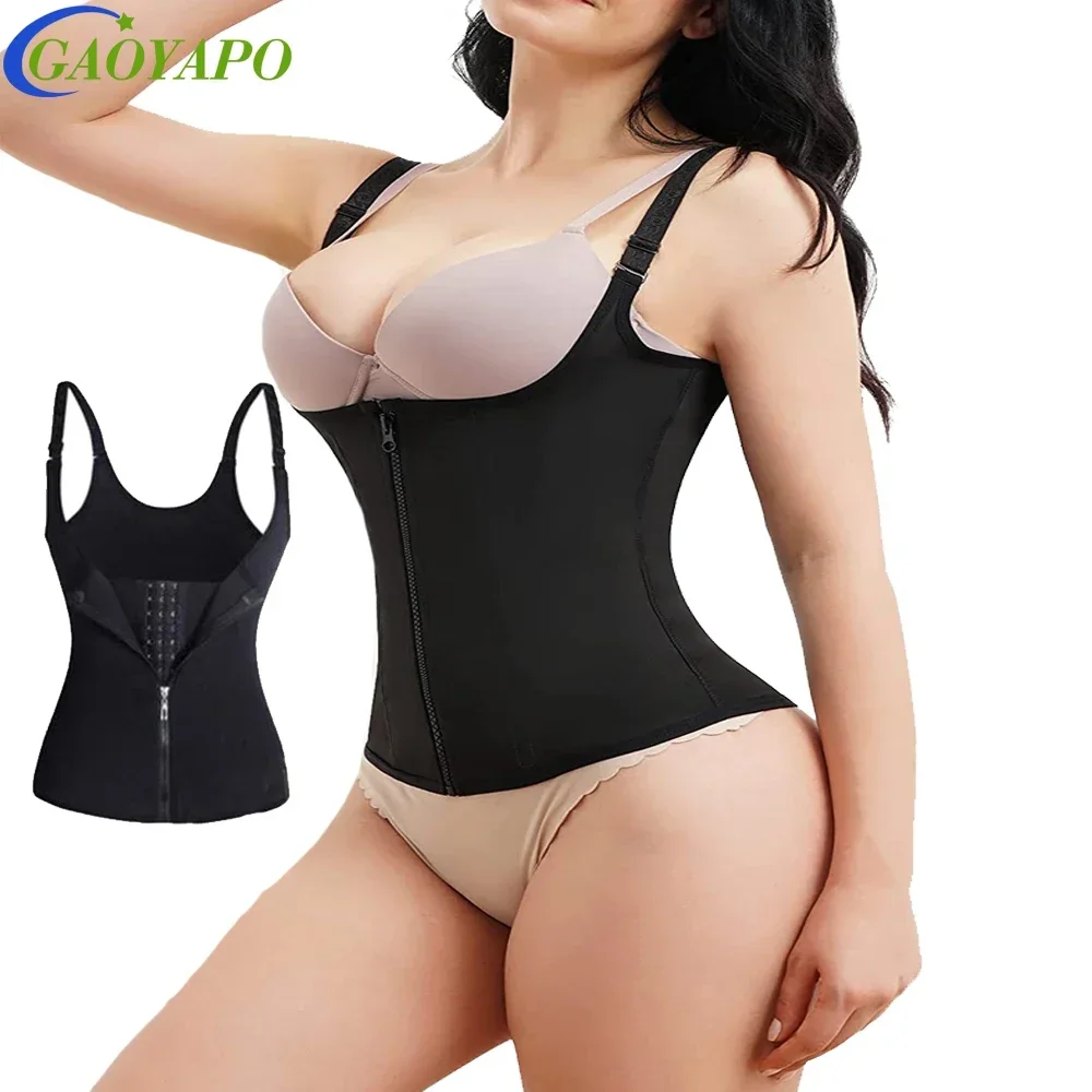 

1PCS Sweat Waist Trainer Vest Slimming Corset for Weight LossBody Shaper Sauna Suit Compression Shirt Belly Girdle Top Shapewear