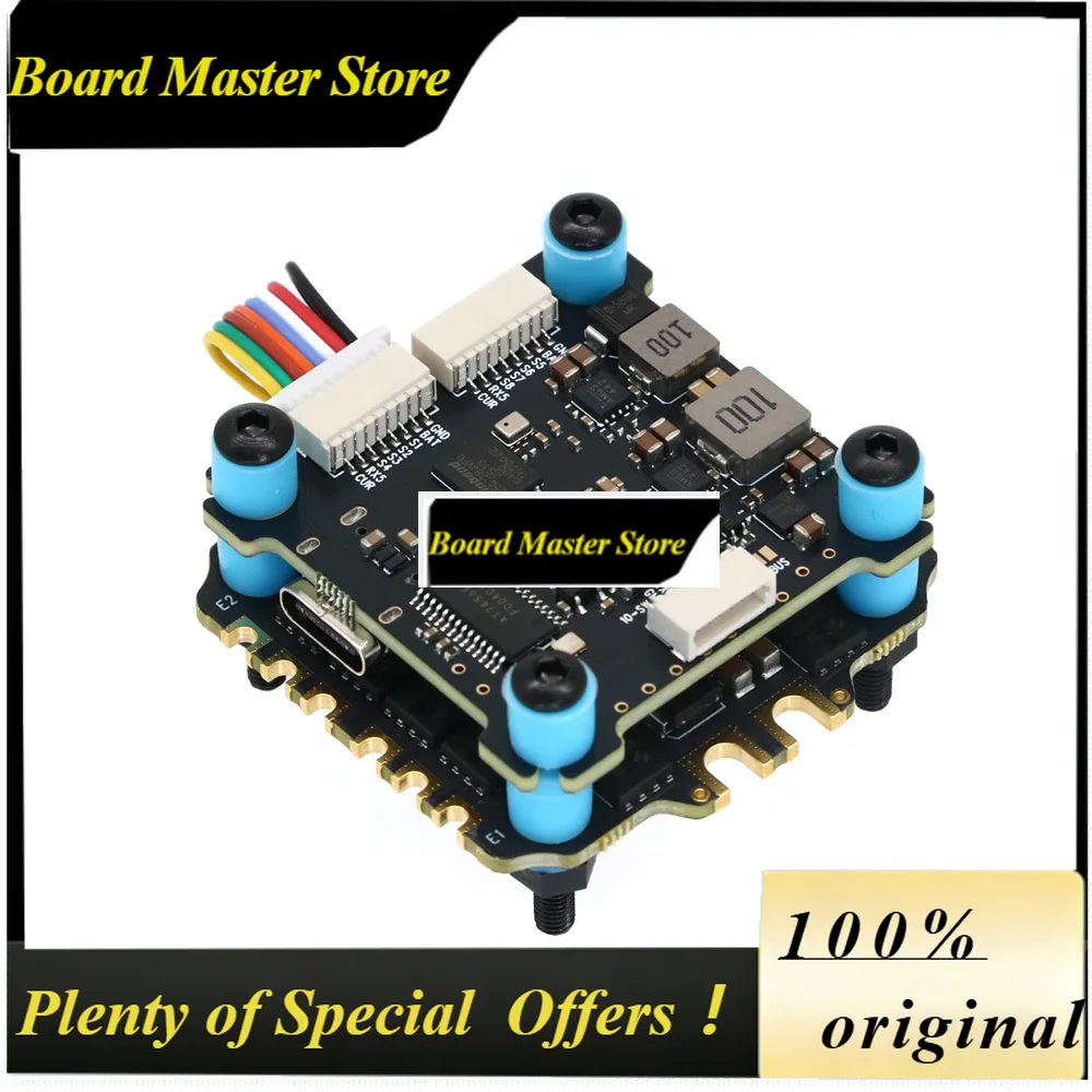 BoMaSSoloGood F722 60A Stack ICM42688P F722 Flight Controller BLHELI_S 60A 4in1 ESC 30.5X30.5mm 2-6S For RC FPV Freestyle Drone