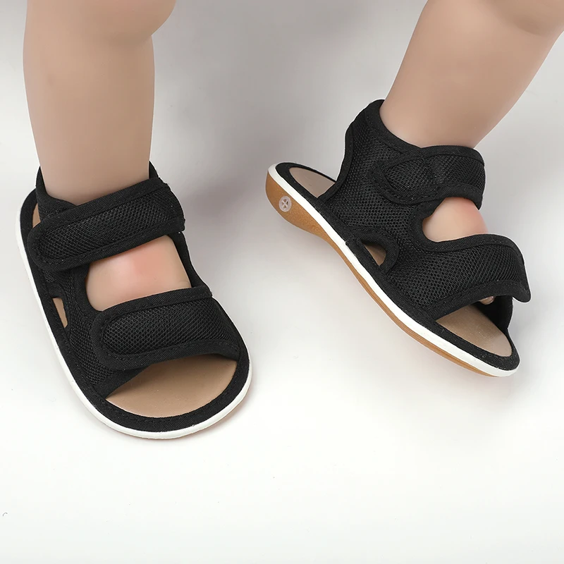 Summer New Baby Boy Girl Shoes Sandals Anti-Slip Rubber Sole Non-slip Toddler Newborn First Walker Crib Call Shoes