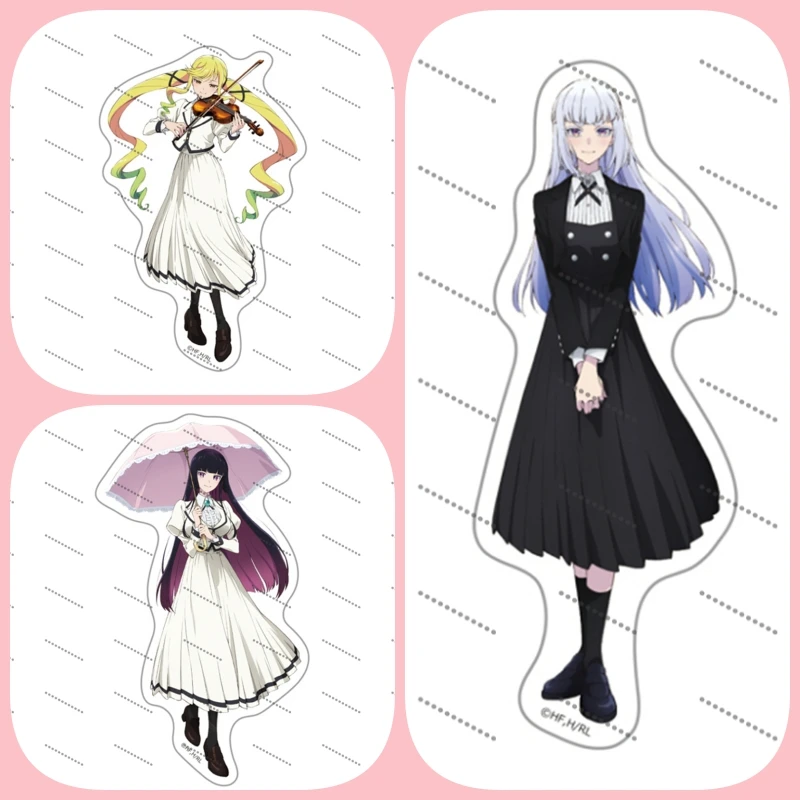 

Rock Is A Ladys Modesty Anime Acrylic Stand Model Plate Decoration Originality Figure Desk Display Key Ring Fashion Tableware