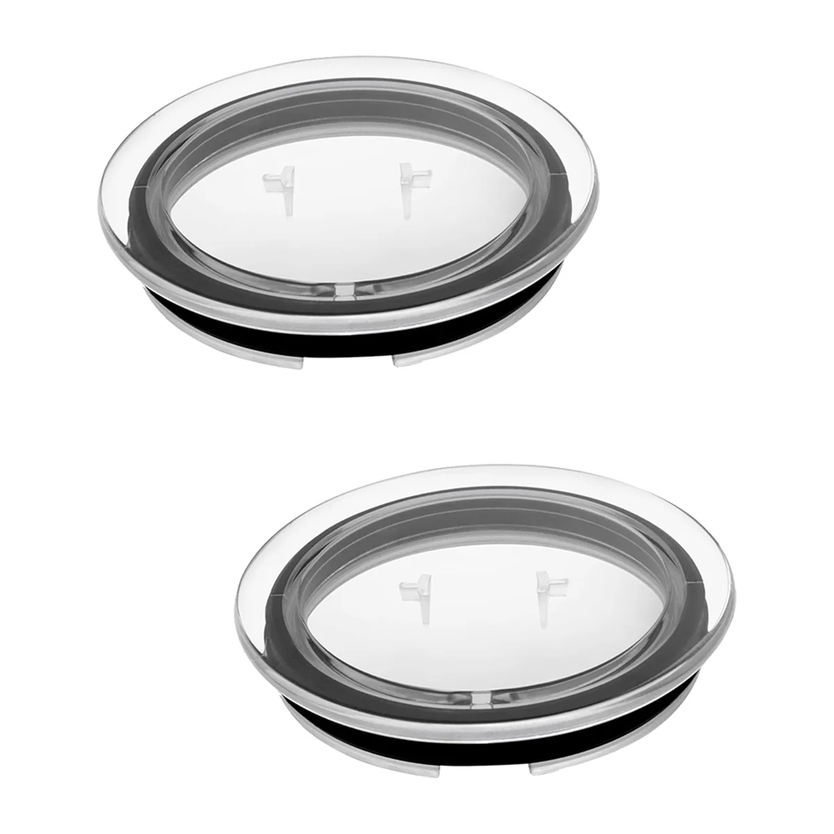 ABBO-93271 Milk Frother Lid for Nespresso Aeroccino 3 3R - Cover & Seal, for Nespresso 3593 & 3594 Milk Frother Machines 2pcs