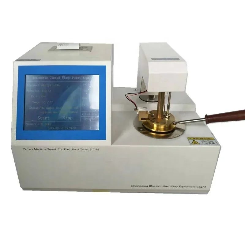 D93 Closed Cup Flash Point Testing Machine of Diesel Fuel Oils