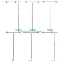 D8KF Adjustable Banners Holder Table Poster Display Stand Business Poster Holders