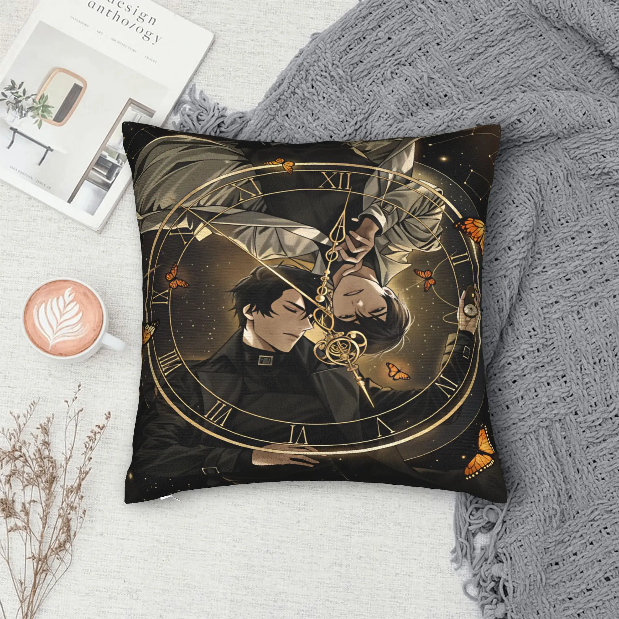 Omniscient Readers Viewpoint Pillow Case  Comfy Pillow Cover Retro Trendy Pillowcases For Sofa Home Decoration