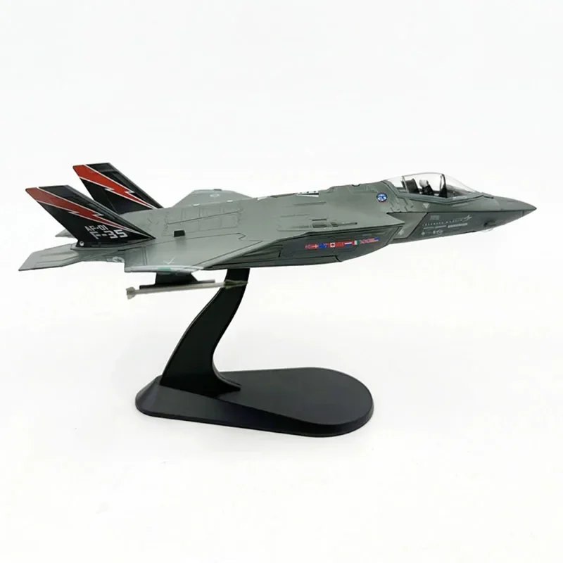 1/72 Acale USAF F35 F-35A البرق II طائرة مقاتلة طائرة دييكاست سبيكة معدنية لعبة مجسمة لوضع الطيران جمع