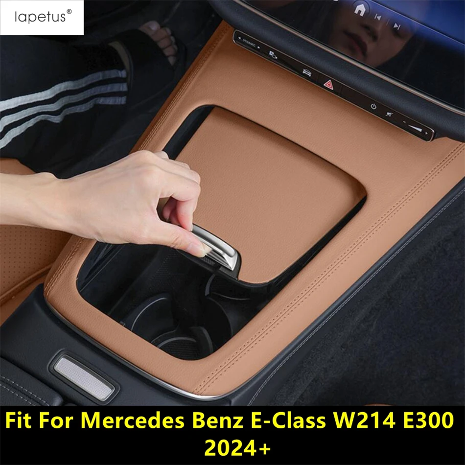 

Car Central Control Armrest Box Protective Pu Leather Cover Interior Accessories For Mercedes Benz E-Class W214 E300 2024 2025