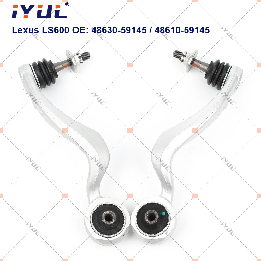 Front Lower And Upper Suspension Control Arm Kits For Lexus LS600 LS600h LS600HL UVF45 48640-50080 48670-59015 48630-59145