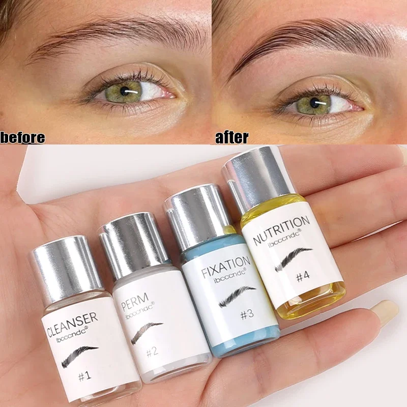 Semi-pernament Eyebrow Styling Perm Lotion Eye Brow Lifting Semi-permanet Beauty Nutrition Brow Lamination Lift Perming  Makeup