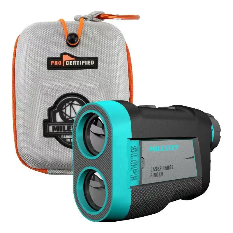Mileseey PF260 Golf Laser Rangefinder 650 Yard Slope Adjusted Mode Laser Distance Meter Telescope Rangefinder For Hunting