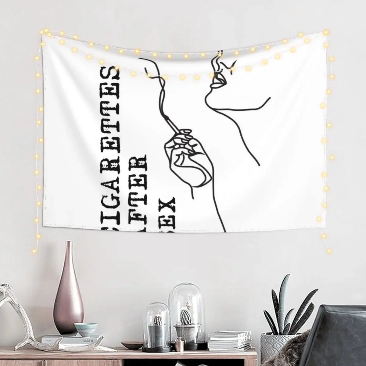 Cigarettes After Sex Poster Tapestry Bedroom Decor Wall Decoration Tapestry