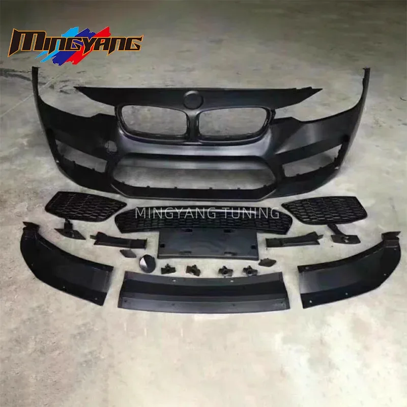 

Modification M5 Design Front Bumper Assembly Car Parts F30 Body Kit for F30 F35 2013-2019 Upgrade Bodykit
