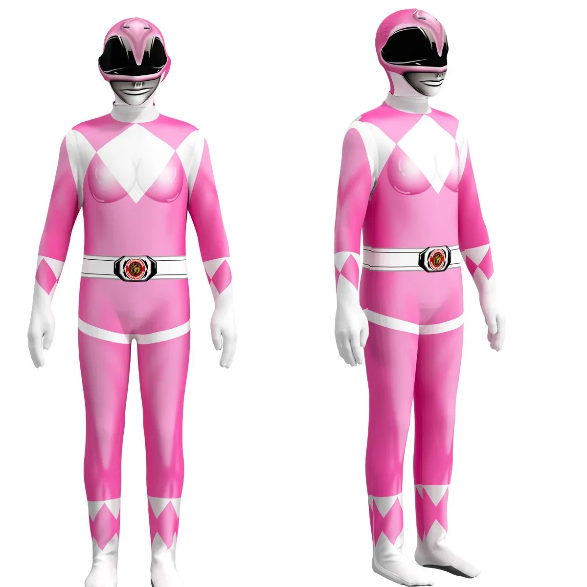 Fantasia Power Samurai Rangers Cosplay Costume Adult Kids Morpher Mighty Morphin Mask Jumpsuit Zentai Suit