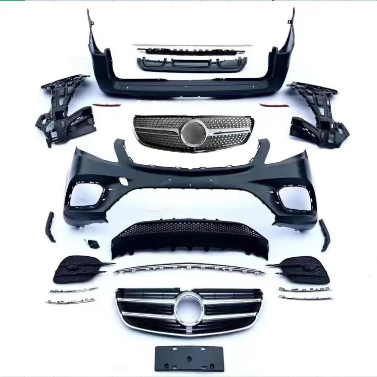 Body Kit for Mercedes V Class Vito W447, Bumper Upgrade V260 High-End AMG Style, Car Exterior Accessories