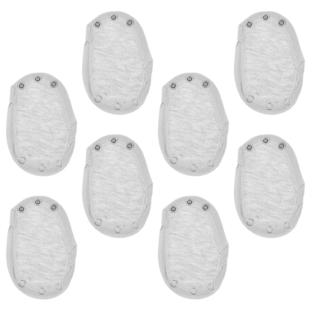 

8 Pcs Double Layer Extender Jumpsuits Bodysuit Extend Snap Buttons Cotton Baby Clothes Longevity Solution