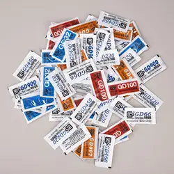 50pcs/Bag Thermal Conductivity Grease Heat Dissipation Small Pack Silicone Paste For Computer CPU Radiator Cooler Refrigeration