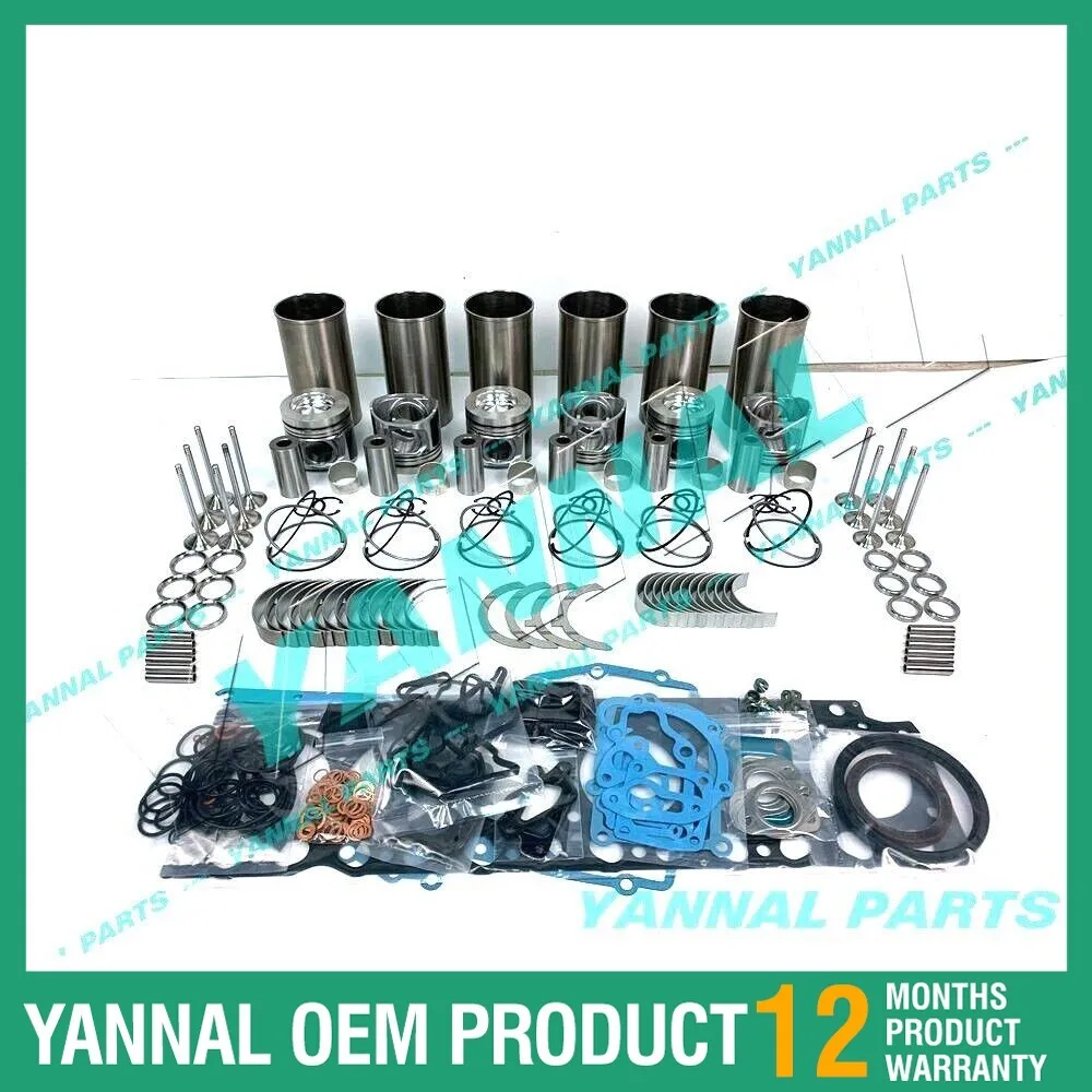 

New For Volvo D6E Overhaul Kit With Gaskets Kit Engine Bearing Set Valves