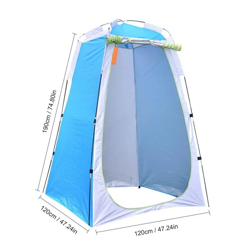 Imagem -06 - Portátil Pop-up Privacy Shower Tent Espaçoso Vestiatório para Camping Pesca Caminhadas Praia wc ao ar Livre Banheiro