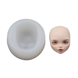 3D Dolls Face Clay Non Stick Easy to Demold Epoxy Resin Silicone Molds Dropship