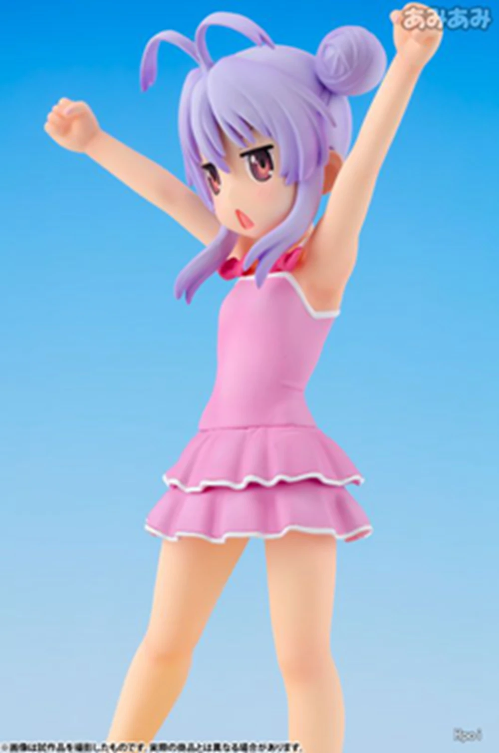 13CM Anime Não Biyori Miyauchi Renge Figura Praia Queens Non 1/10 Maiô ver Modelo Toy Presente Coleção Aciton Figura Boneca Bonito