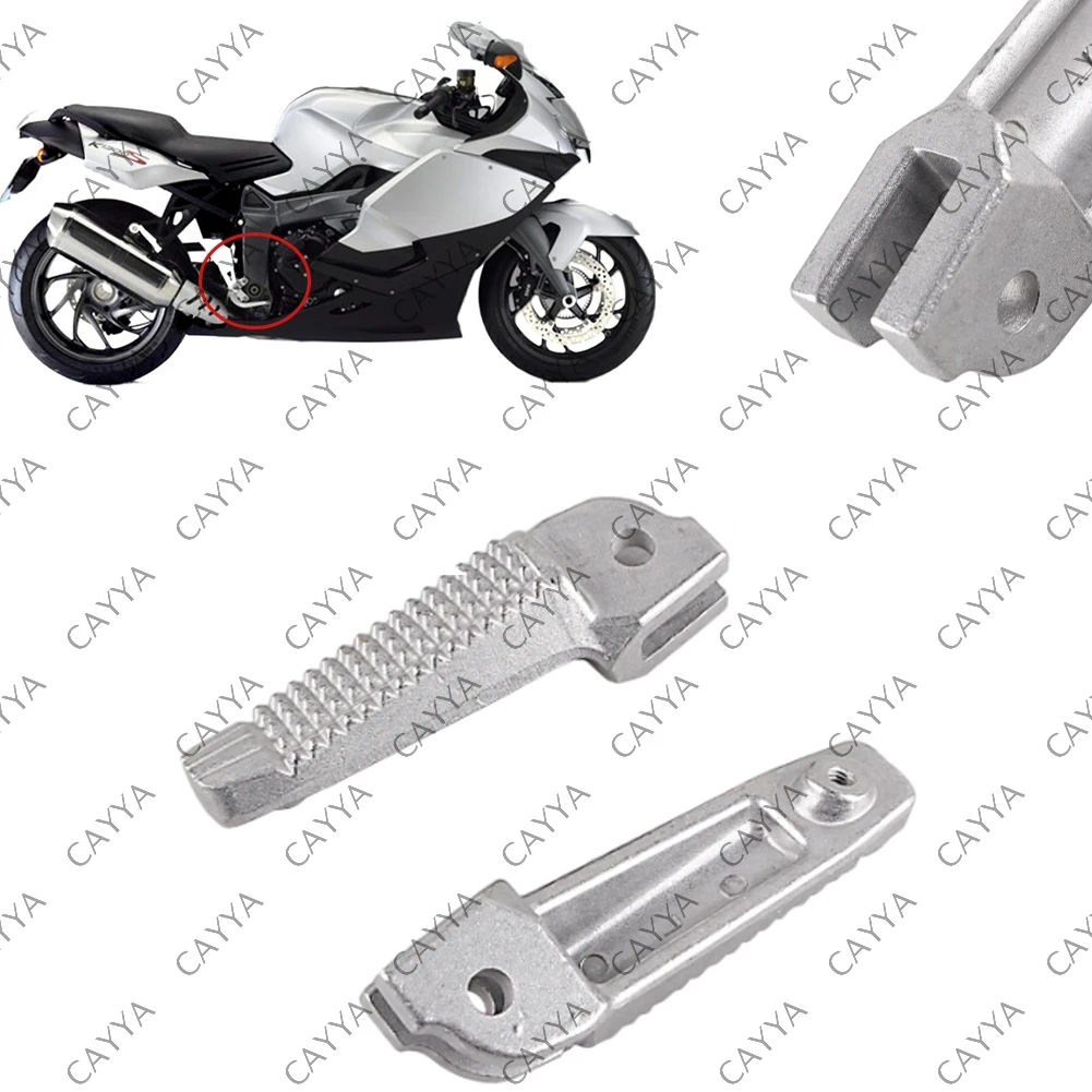 1Pair Aluminum Alloy Motorcycle Front Footrest Footpeg Foot Peg for BMW K1300S K1300R K1200R K1200S F800R R1200S HP2