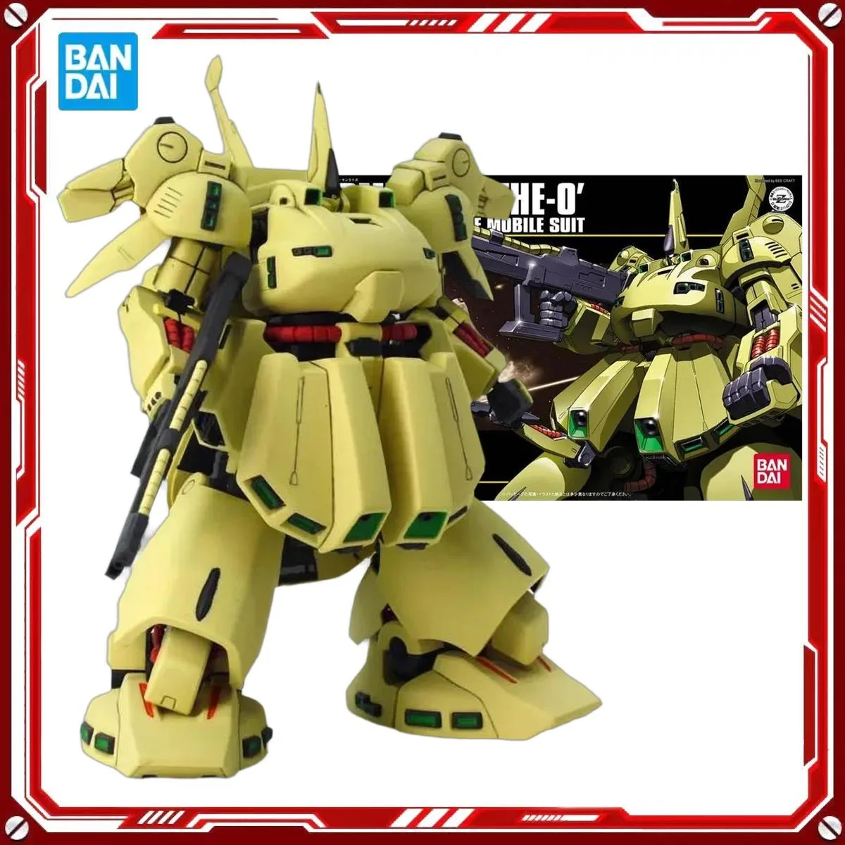 

Genuine Bandai Original Figure Model Kits HGUC 036 1/144 PMX -003 THE-O GUNDAM Anime Figures Action Model Toys Gift for Boy girl