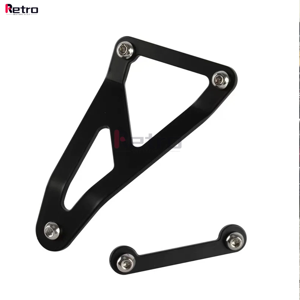 Rear Foot Pegs Footrest Blanking Plate For Honda CB750 Hornet 750 Motorcycle Exhaust Hanger Bracket Holder