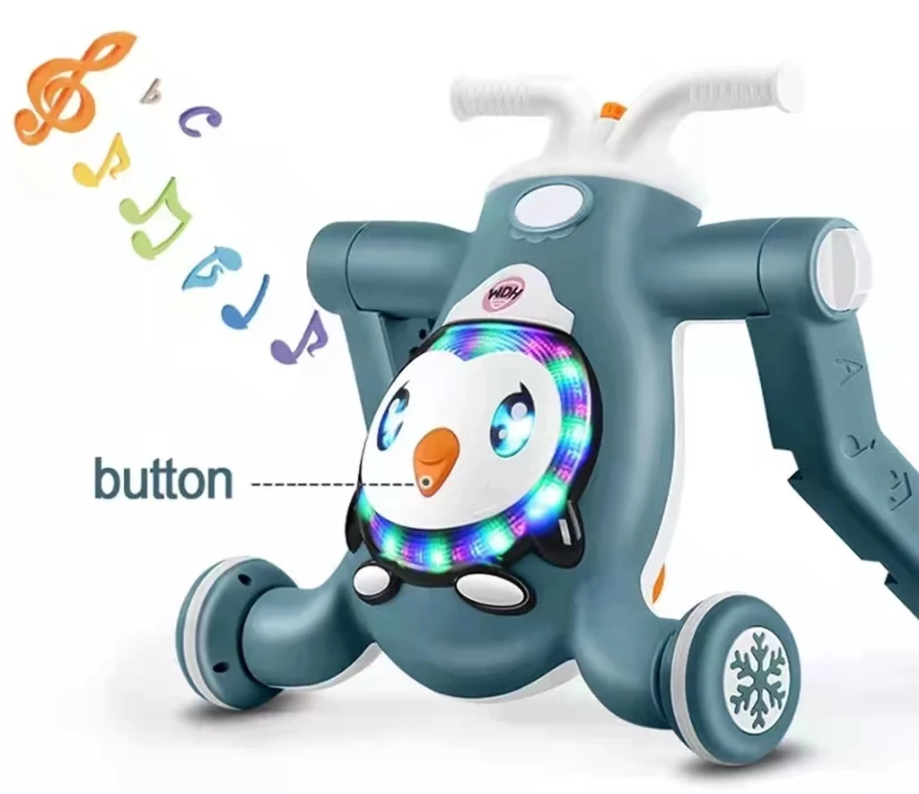 New baby walker three-in-one help walking trolley yo-yo car toy stroller baby walker