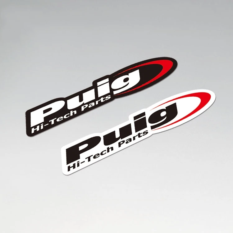 Pegatinas de piezas Puig Hi-Tech, calcomanías adhesivas impermeables para decoración de motocicleta, 1 ud.