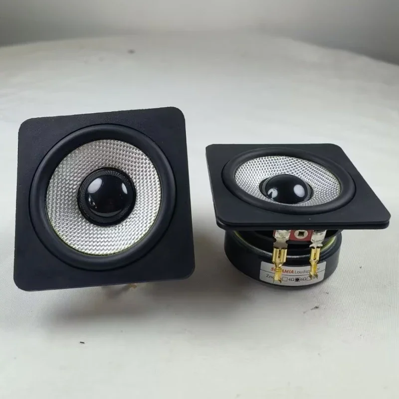 SOTAMIA 2 Stücke 2,5 Zoll Mitteltöner Lautsprecher 6 Ohm 8 W-35 W Glasfaser Becken Hifi Fieber Hause Musik Lautsprecher DIY Bluetooth Lautsprecher